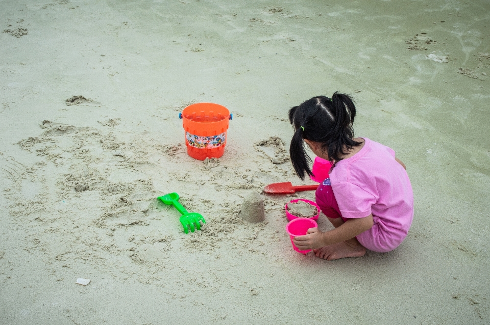 Asia latar belakang pantai cantik