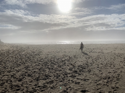 Sand beach sun surfer Photo