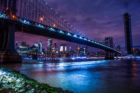 Bridge cityscape metropolitan area city Photo