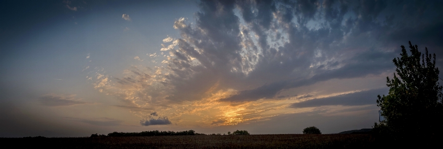 Sunset sky cloud nature Photo