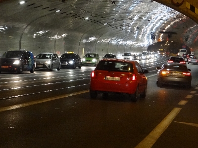 Tunnel warsaw vehicle car Photo