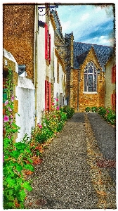 Village france sea fisherman Photo