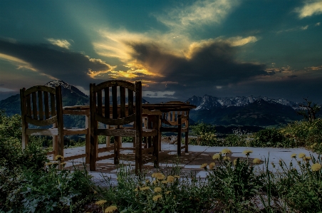 Tirol sky nature cloud Photo