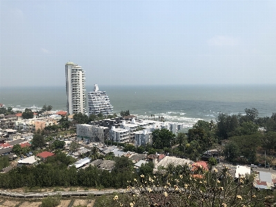 Foto Cidade céu mar paisagem