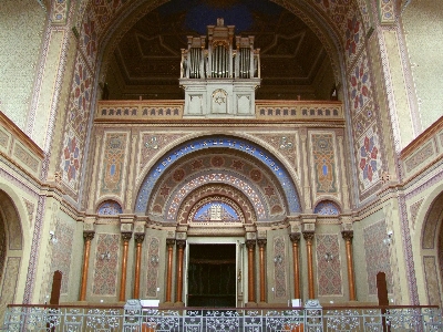 Synagogue judaism church interior Photo