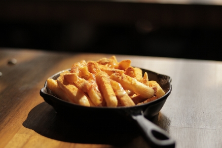 Fries dish junk food Photo