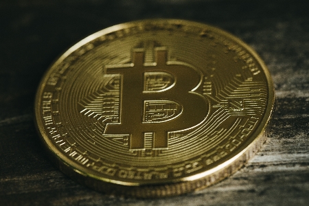 Bitcoin coin currency money Photo