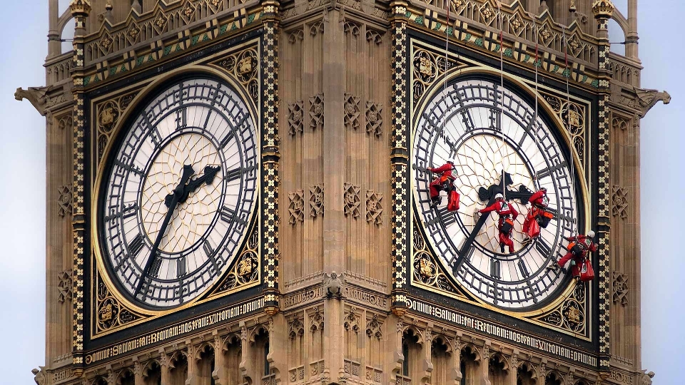 Stadt die architektur wahrzeichen uhr