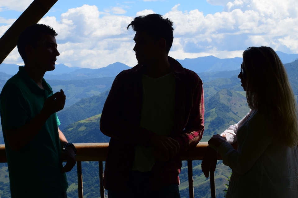 Kolumbia gunung rakyat langit