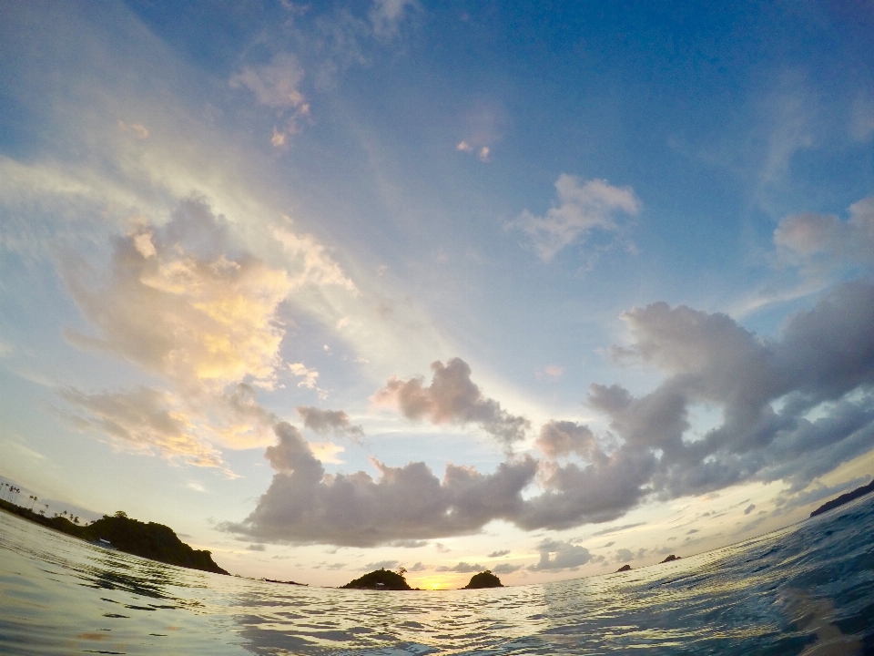 île colombien
 plage ciel