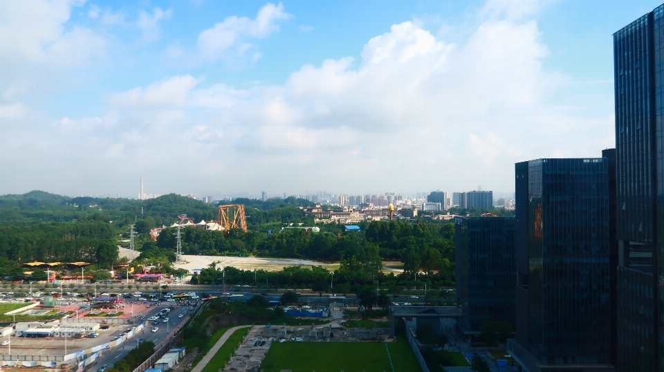 Scenery metropolitan area urban daytime