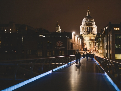 Night landmark light sky Photo