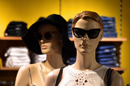 Eyewear sunglasses doll mannequin Photo