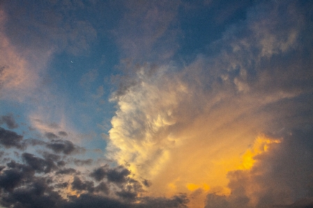 Sky cloud daytime blue Photo