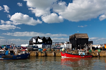 Water transportation boat vehicle sky Photo