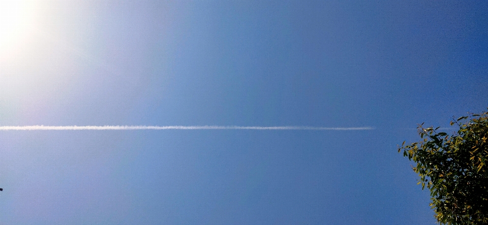 Cielo blu giorno atmosfera