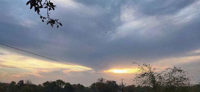 Sunset sky cloud nature Photo