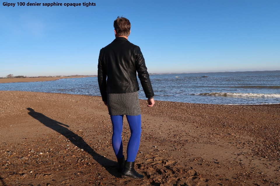 Beach shore coast standing