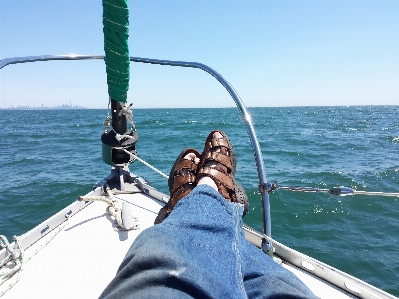 Mississauga lake ontario canada sailboat Photo