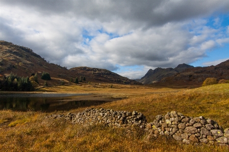 Highland mountainous landforms mountain nature Photo