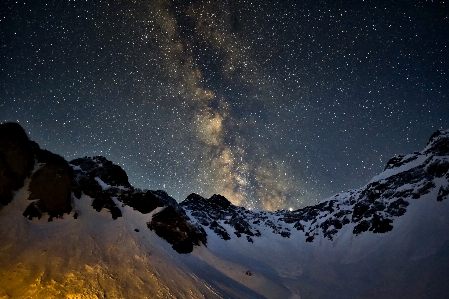 Natural sky night atmosphere Photo