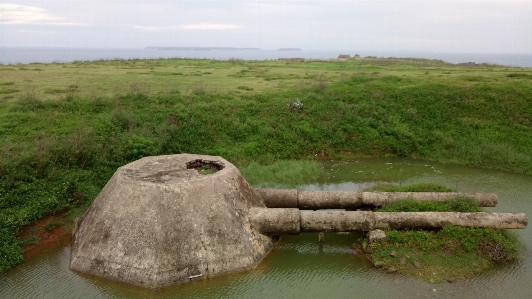 Foto Alami pemandangan alam
 rock rumput