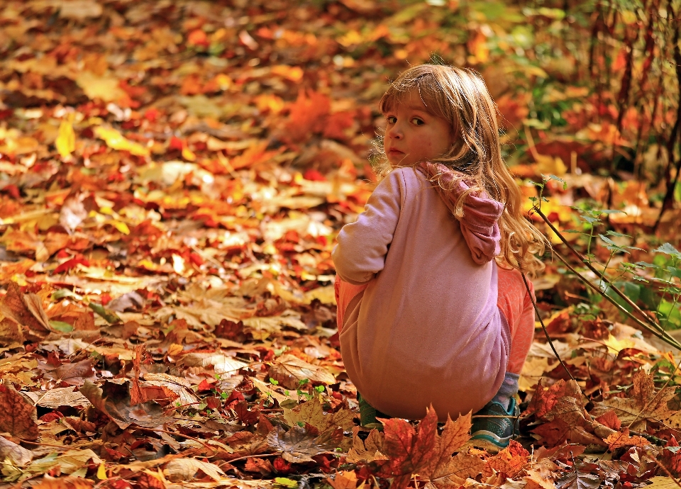 Naturale persone in natura
 foglia autunno