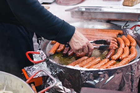 Food barbecue sausage bratwurst Photo