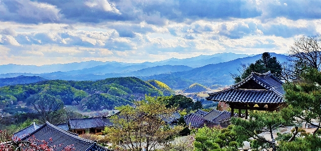 Korea youngju busuksa temple mountain Photo