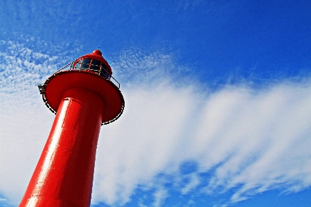 赤灯台
 灯台 ただのネズミ
 韓国 写真