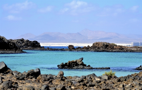 Foto Fuerteventura
 isole canarie
 l'isola del lupo
 mare