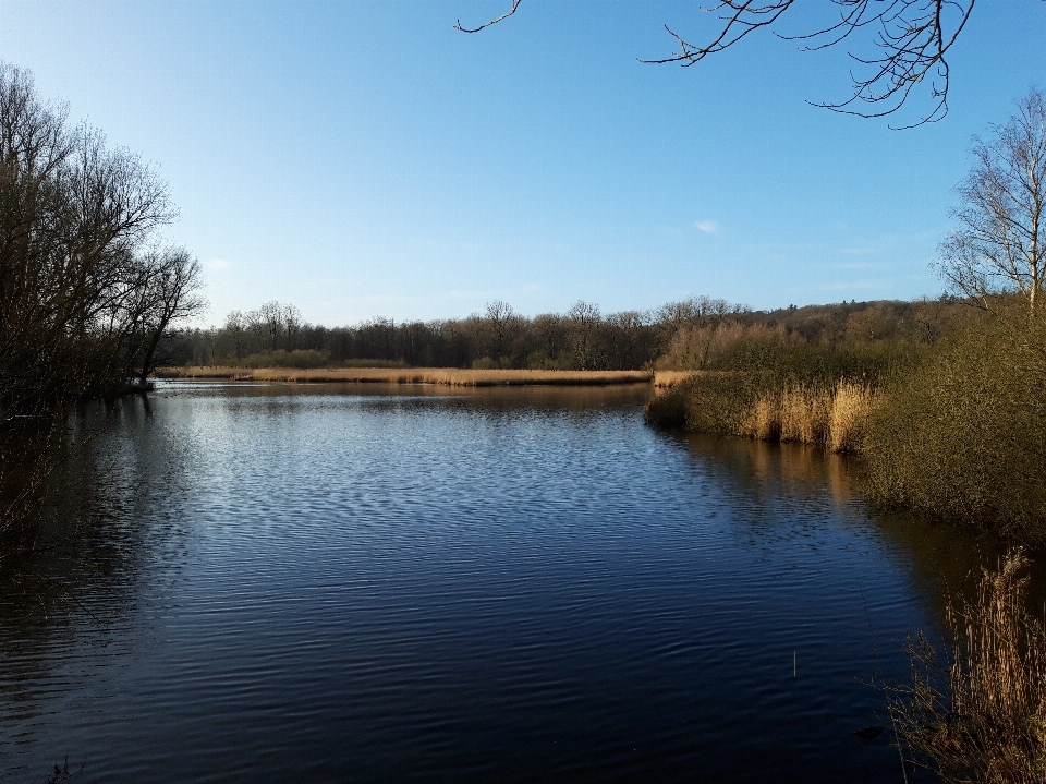 Natural body of water landscape