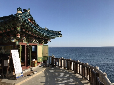 Naksansa temple chinese architecture Photo