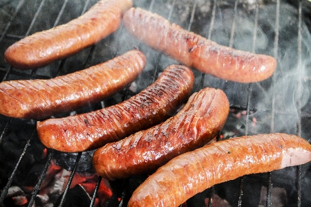 Italian sausage food thuringian Photo