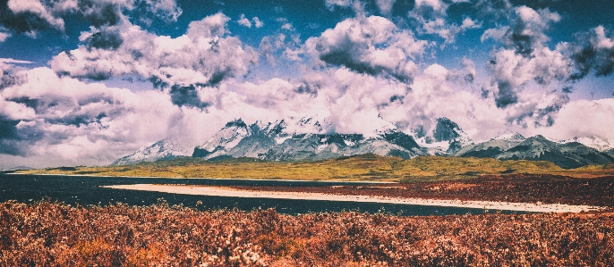 Berg himmel bergige landschaftsformen
 natur Foto