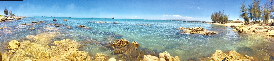 Sea body of water shore coast