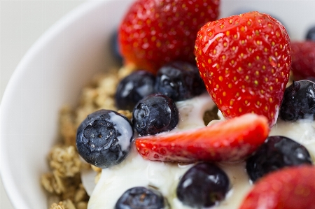 Foto Cibo cucina piatto cereali per la colazione
