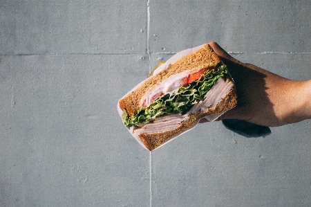 Foto Sandwich makanan masakan piring