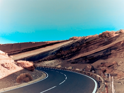 Road high way mountain sky Photo