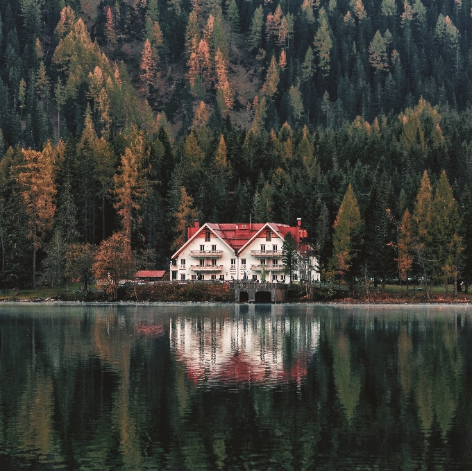 Reflexión naturaleza paisaje natural
 lago