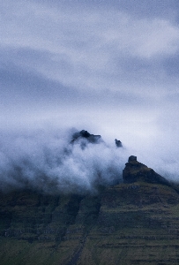 Sky atmospheric phenomenon cloud highland Photo