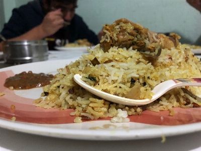 Chicken rice biryani nepal Photo