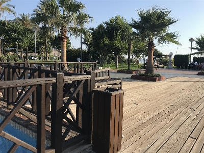 Alanya turkey deck boardwalk Photo