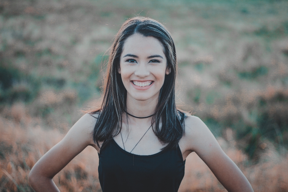 Capelli persone in natura
 viso fotografia