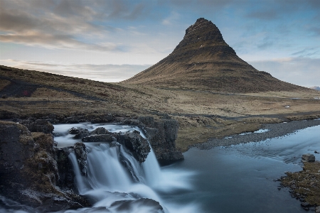 Body of water nature natural landscape waterfall Photo