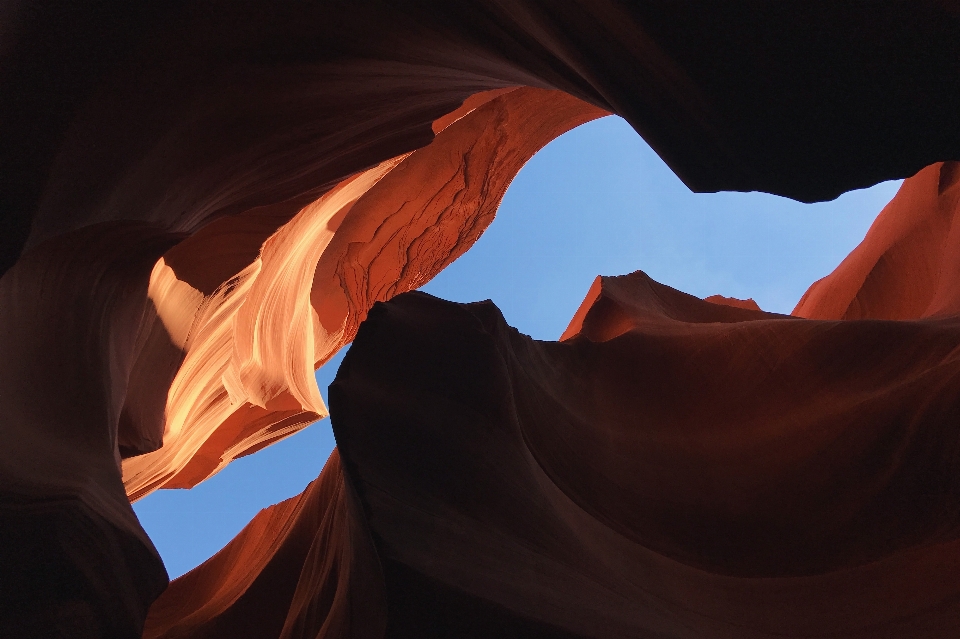 Orange schlucht rot natürlichen umgebung
