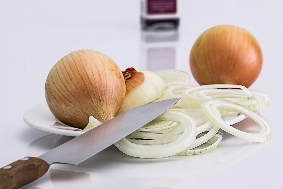 Yellow onion food shallot