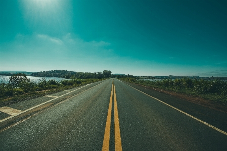 Road highway sky horizon Photo