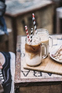 Drink food floats coffee Photo