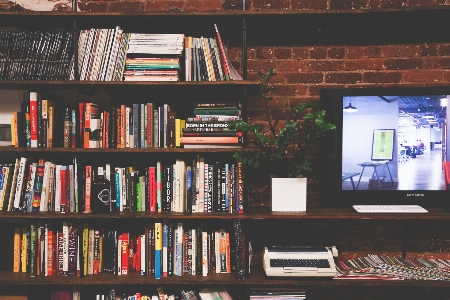 Shelving bookcase shelf book Photo